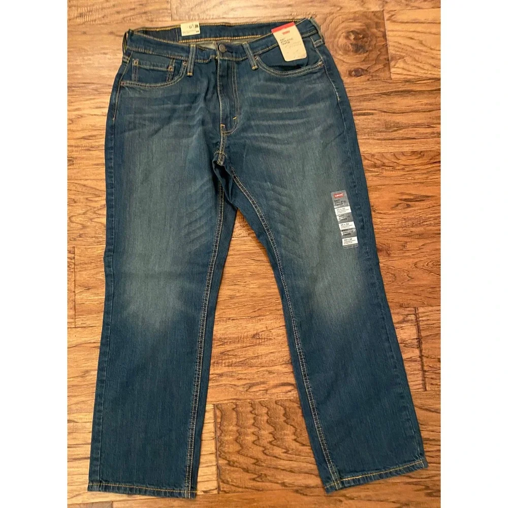 Levis 541 Athletic Taper Mens Jeans 33x30 Blue Stretch Denim New NWT
